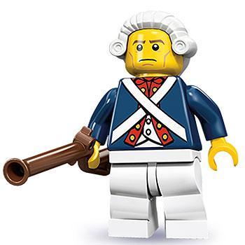 Revolutionary Soldier - Series 10 LEGO Minifigure (2013)