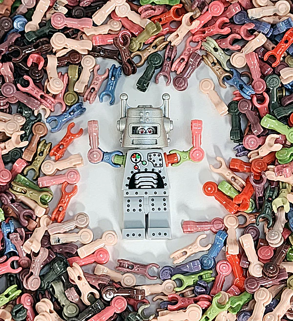 Robot Arms + Should Peg - BrickArms - Image 4