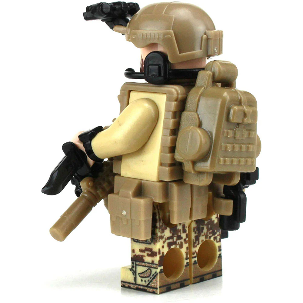 Seal Team 6 Special Forces Minifigure - Custom Military Minifig - Image 3