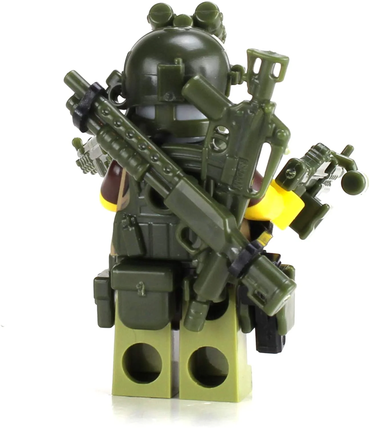 Special Forces Green Commando - Custom Military Minifig - Image 3