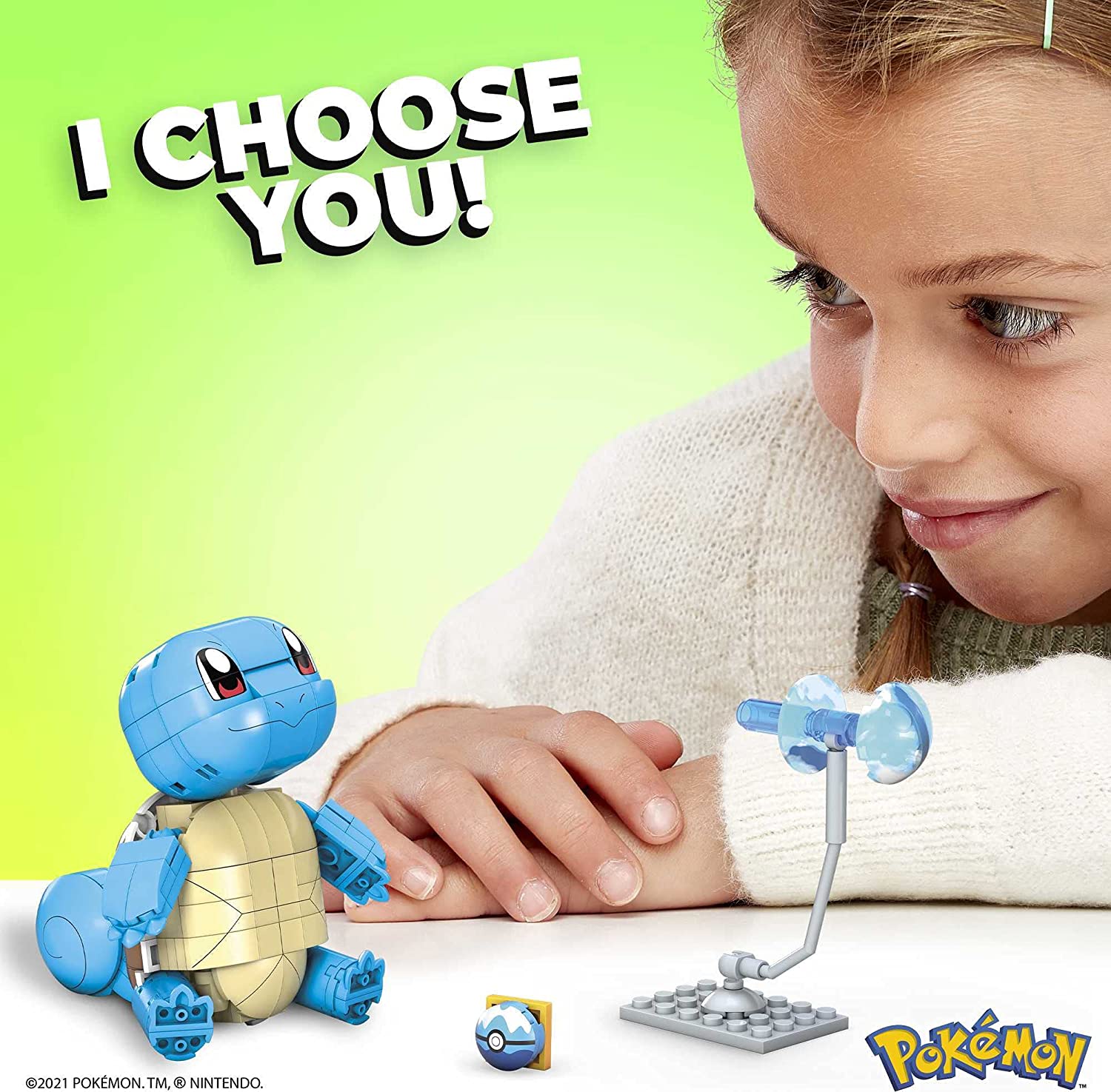 Squirtle - Mega Construx Pokémon 4" Figure Set (GYH00) - Image 3
