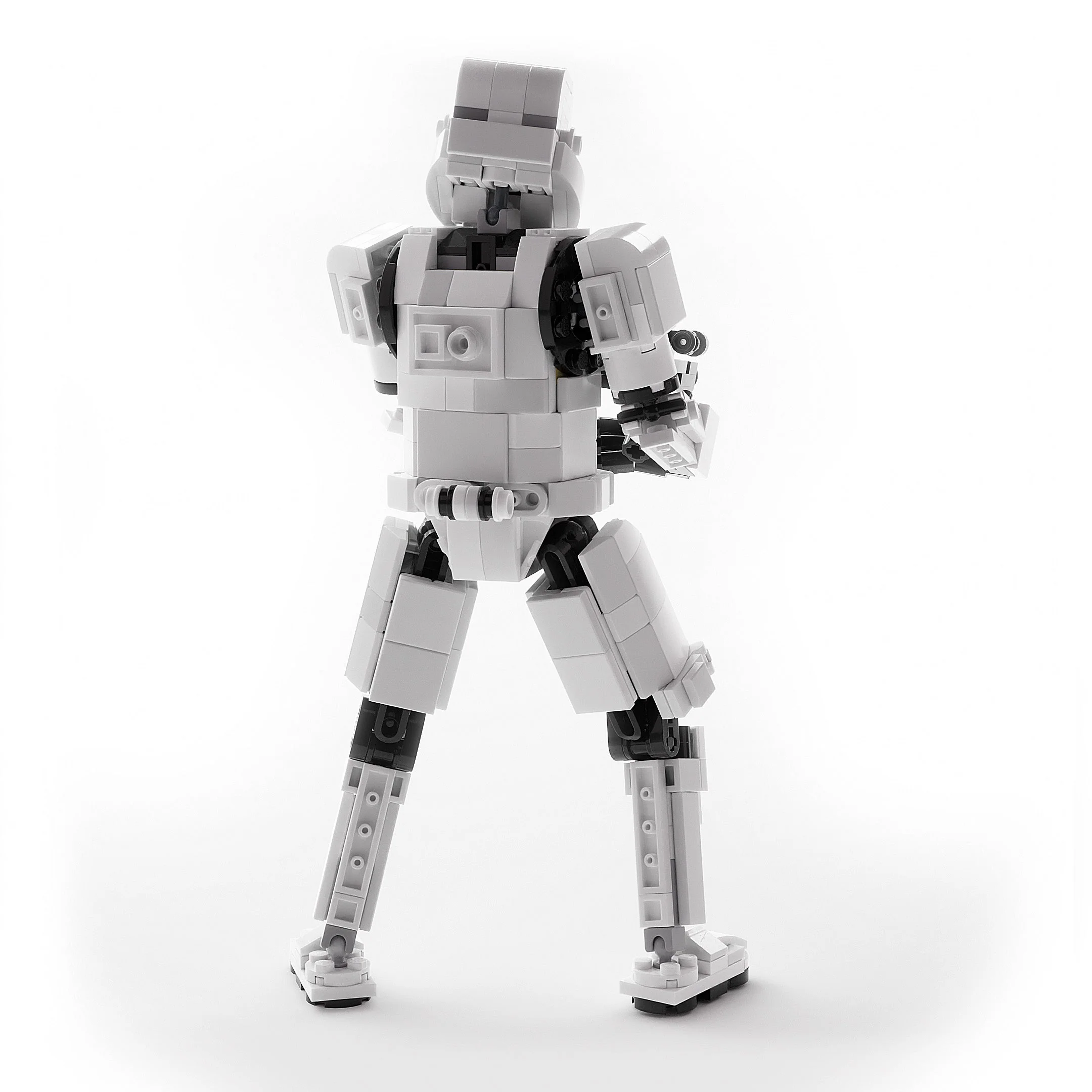 Stormtrooper 9" Figure - Custom MOC made using LEGO parts - Image 3