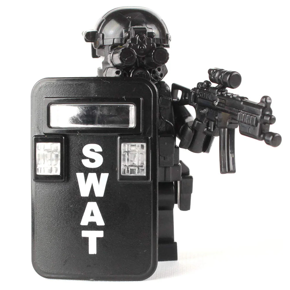 SWAT Police Officer Pointman - Custom Military Minifig - Image 3