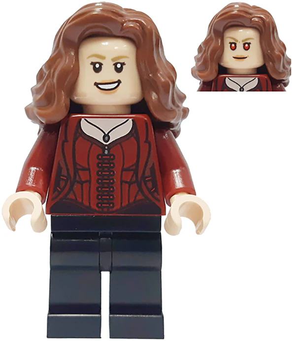 The Scarlet Witch (Wanda Maximoff) - LEGO Marvel Minifigure (2021)