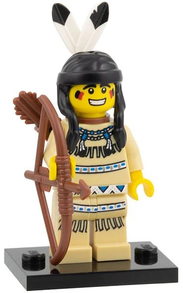 Tribal Hunter - Series 1 LEGO Collectible Minifigure (2010) - Image 2